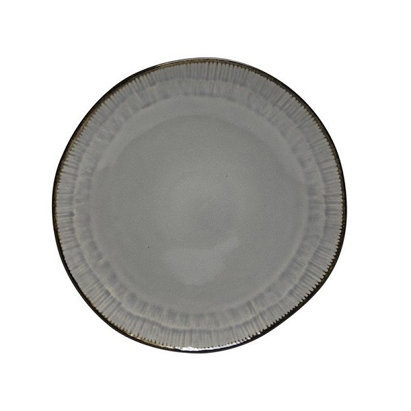 Dinerbord Kos Ø27cm grey doos a 6st