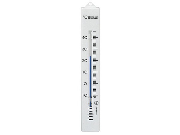 Dr.Friedrichs kamerthermometer plastic wit 18cm