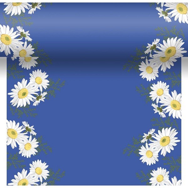 Duni 3-in-1 Daisy Blue 40x480cm