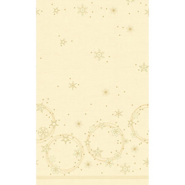 Duni Tafellaken Star Shine Cream 138x220cm