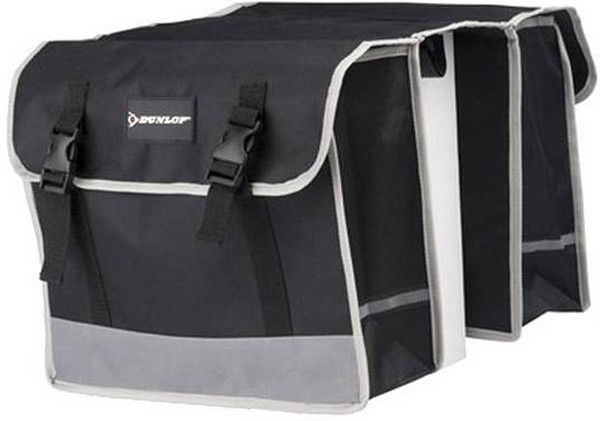 Dunlop Fietstas dubbel 26L 36x30x12cm