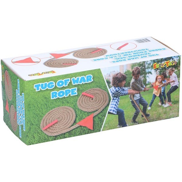 Eddy Toys Touwtrek touw Ø2x600cm