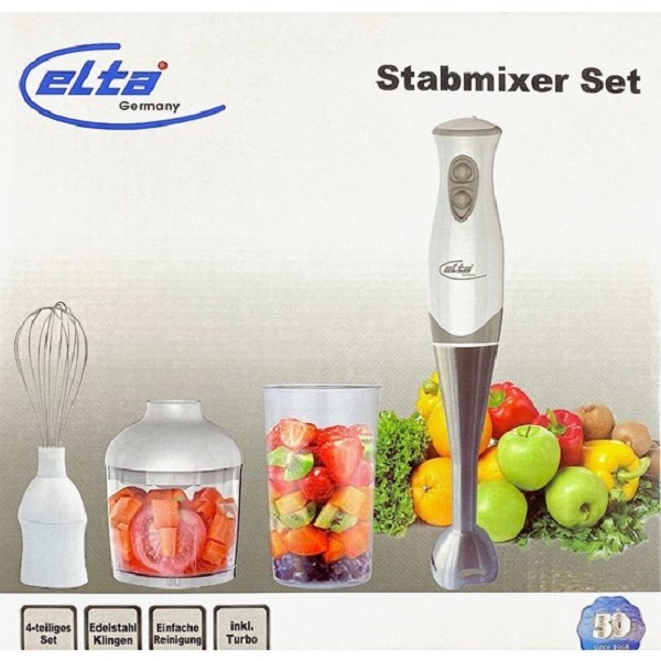 Elta Staafmixerset 4-delig 200W