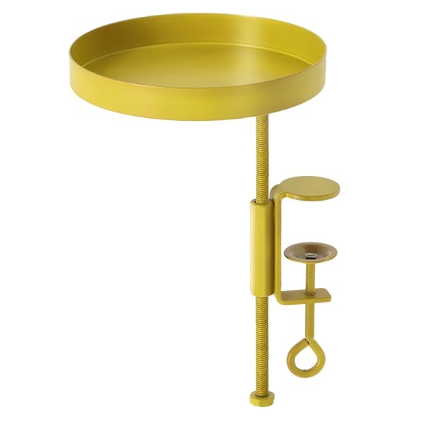 Esschert Design Ronde gouden vensterbankklem S Ø14xh20,9cm metaal