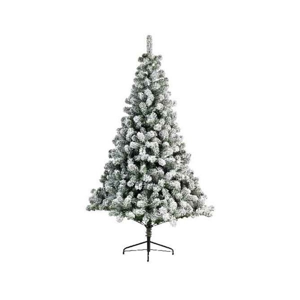 Everlands Kunstkerstboom Imperial Pine besneeuwd 120cm hoog diameter 81 cm