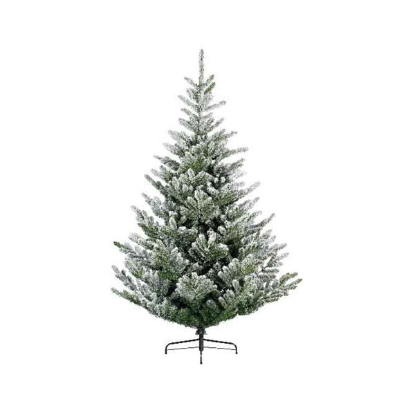 Everlands Kunstkerstboom Liberty Spruce besneeuwd 180cm hoog diameter 148 cm