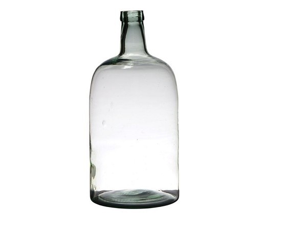 Flesvaas Terri gerecycled glas Ø19xh40cm