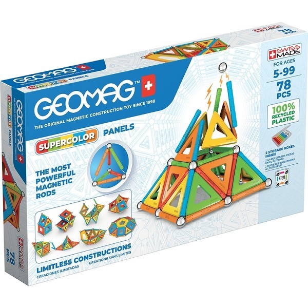 Geomag Super Color Recycled 78 pcs