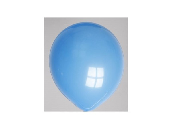 Globos ballonnen rond nr10 blauw zak a a 100st