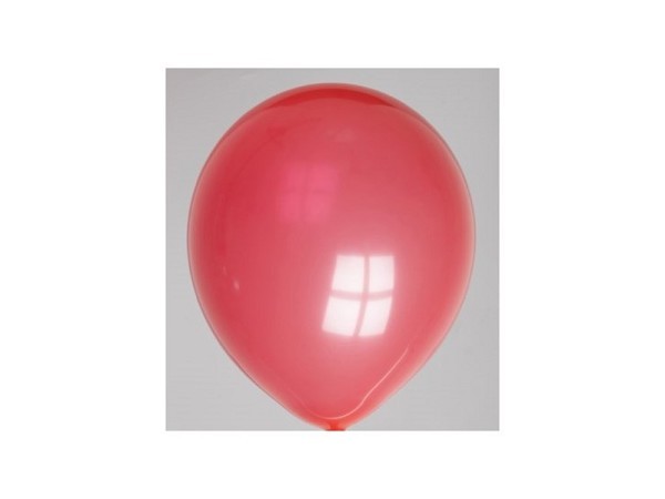 Globos zak a 100 ballonnen rond 10 rood