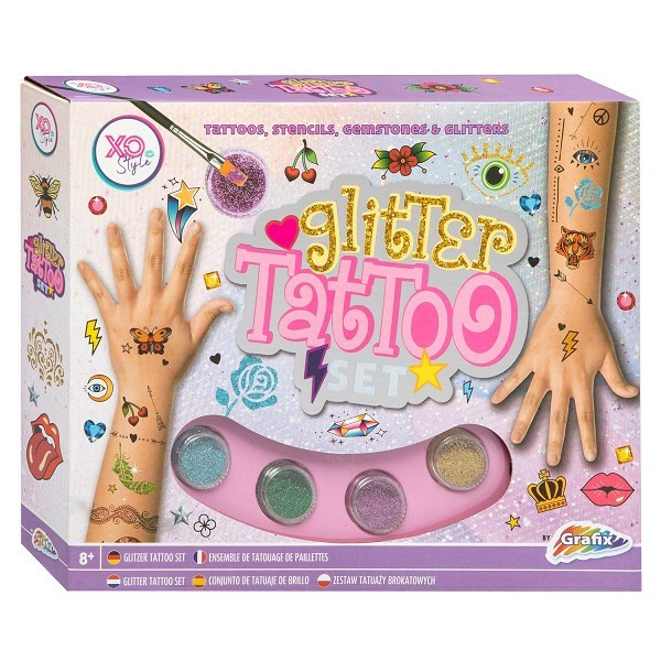 Grafix Glitter Tattoo set