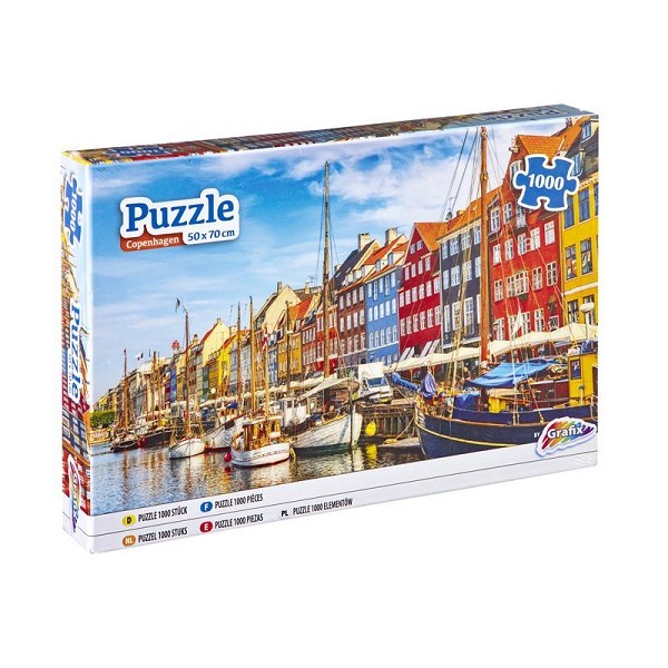 Grafix Puzzel Kopenhagen 1000 stukjes 50x70cm