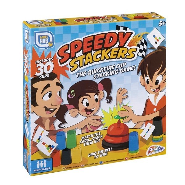 Grafix Speedy Stackers stapelbekerspel