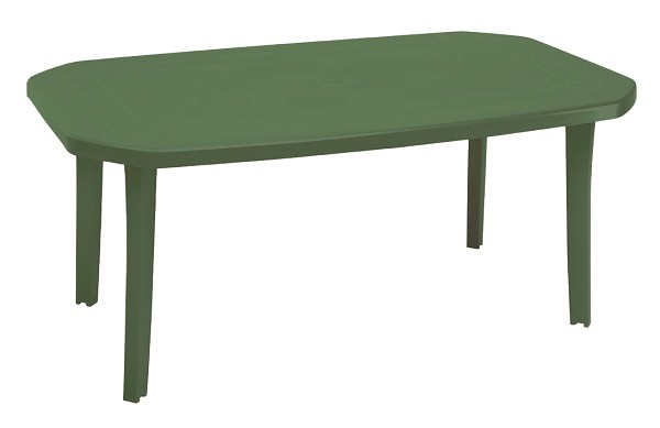 Grosfillex tafel Miami 165x100cm Amazone GROEN