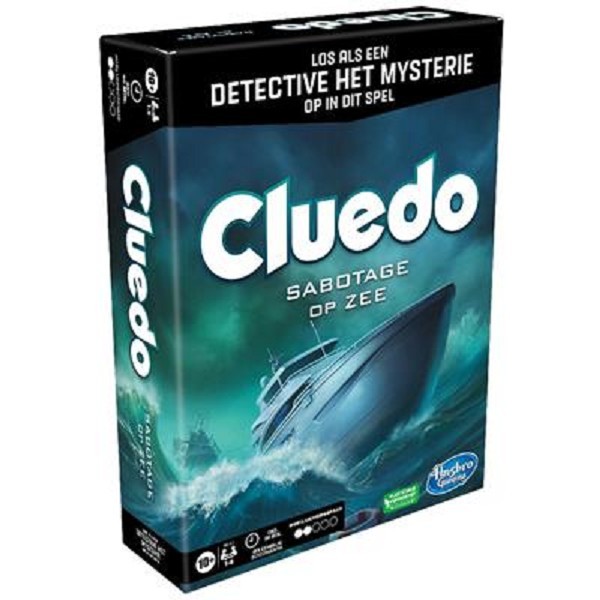 Hasbro Cluedo Escape Sabotage op Zee Bordspel