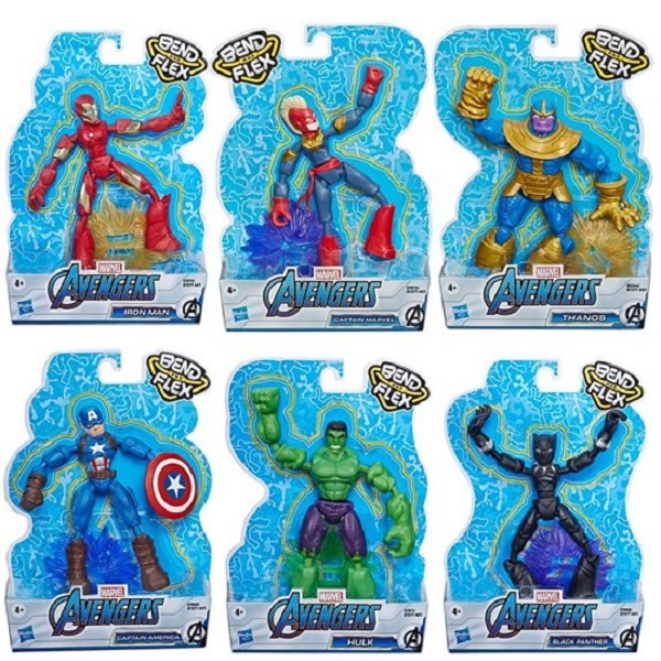 Hasbro Marvel Avengers Bend N Flex 15cm Figuur