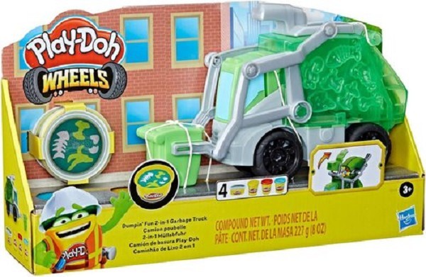 Hasbro Play-Doh Dumpin Fun 2-in-1 Vuilniswagen