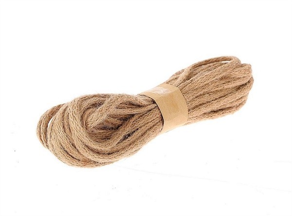 HBX natural living Bundel touw jute 7m x 0,4cm