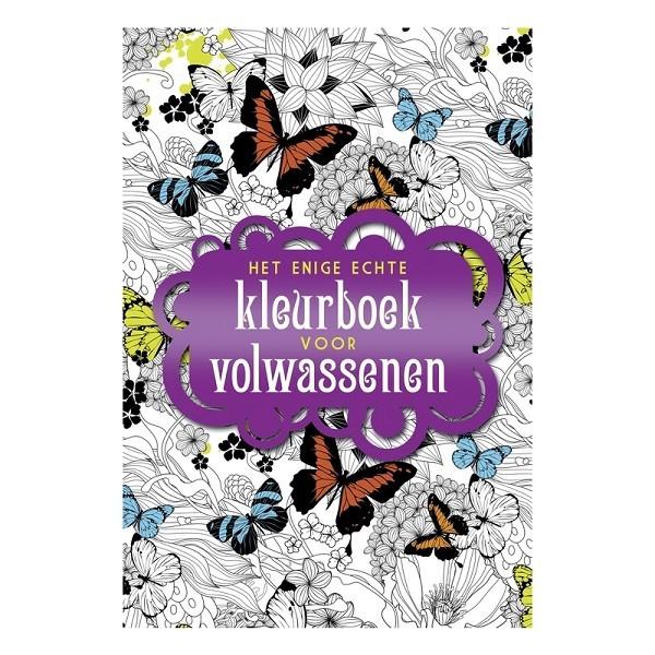 Het enige echte kleurboek voor volwassenen