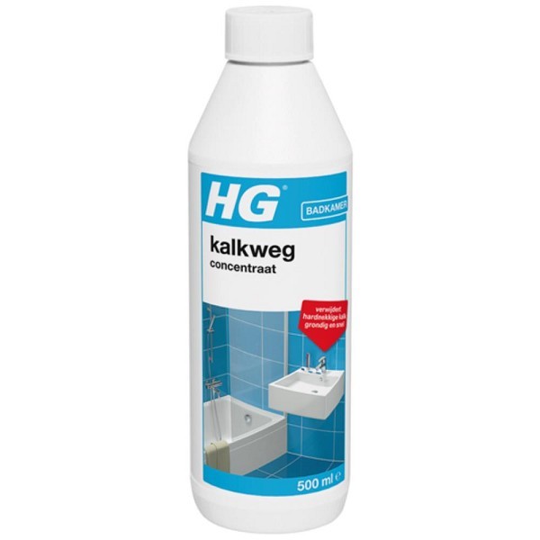 HG kalkweg concentraat 500 ml, Dé professionele ontkalker