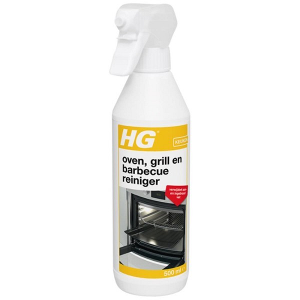 HG oven, grill & barbecuereiniger | dé effectieve ovenreiniger spray 500ml