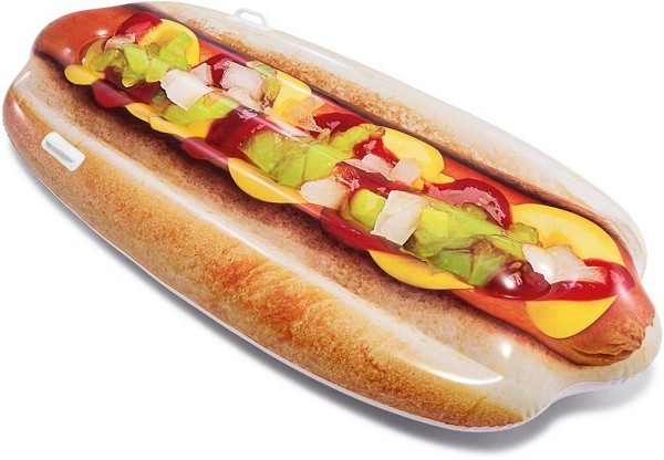 hotdog mat 108x89cm vorm luchtbed