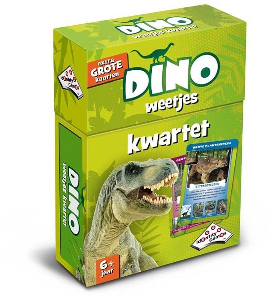 IdentityGames Weetjes kwartet Dino