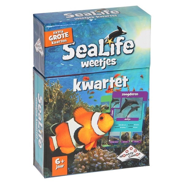 IdentityGames Weetjes kwartet Sealife