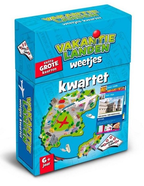 IdentityGamesWeetjes kwartet Vakantielanden