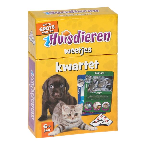 IdGames Weetjes Kwartet Huisdieren