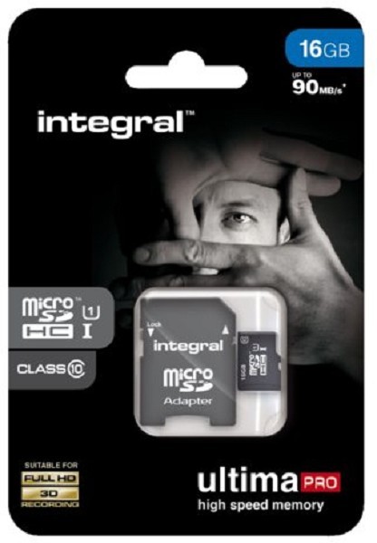 Integral Micro SD geheugen kaart 16GB