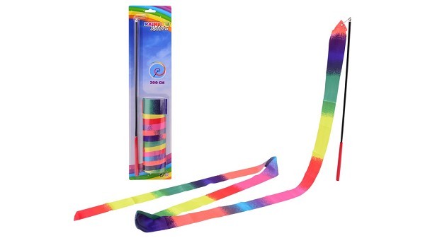 John Toy Outdoor Fun Rainbow ribbon 200cm