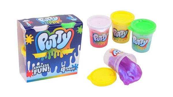 John Toy Putty slime 4-pack