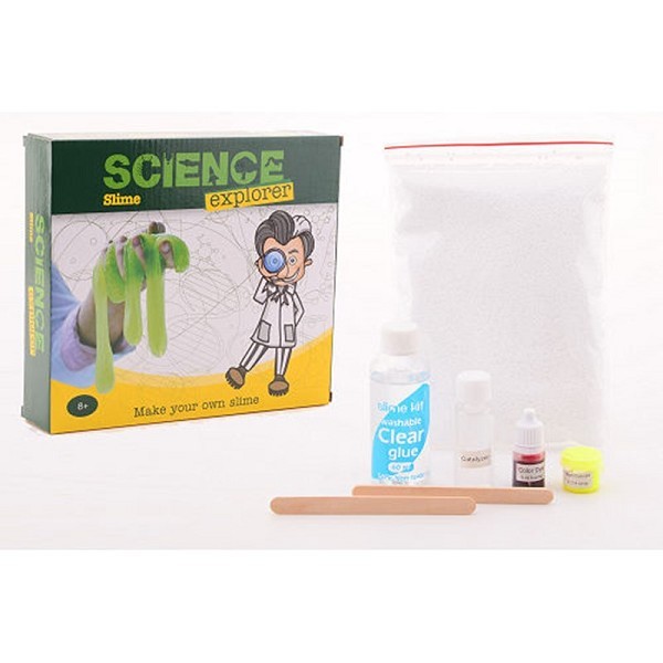 John Toy Science Explorer Maak je eigen neon slijm met foamballetjes