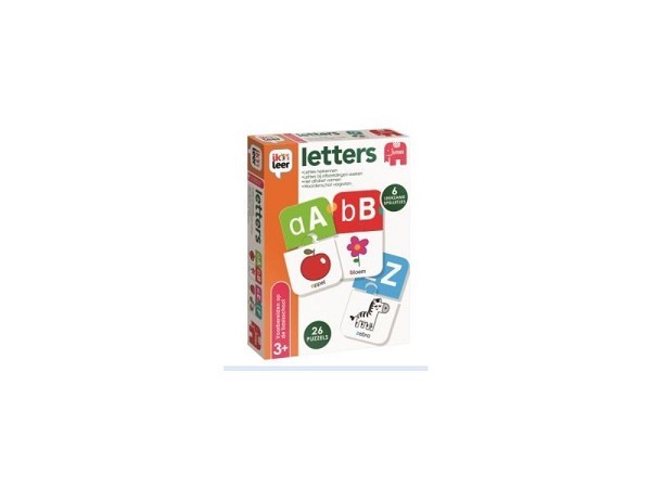 Jumbo Ik Leer Letters 6 spelletjes, incl. puzzel vanaf 3 jaar