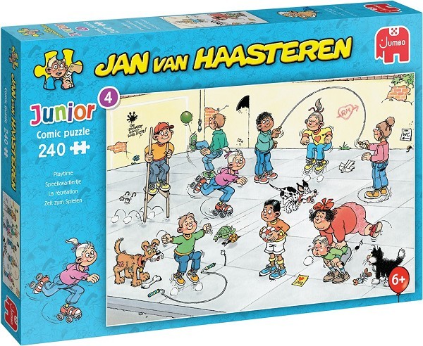 Jumbo Jan van Haasteren Junior puzzel Speelkwartiertje 240 stukjes