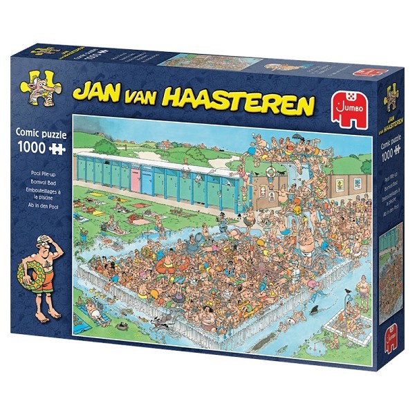 Jumbo Jan van Haasteren puzzel Bomvol bad 1000 stukjes