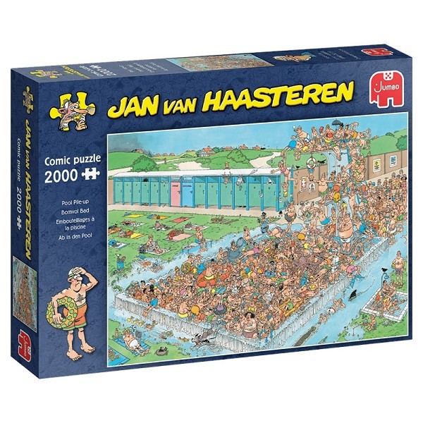 Jumbo Jan van Haasteren puzzel Bomvol bad 2000 stukjes