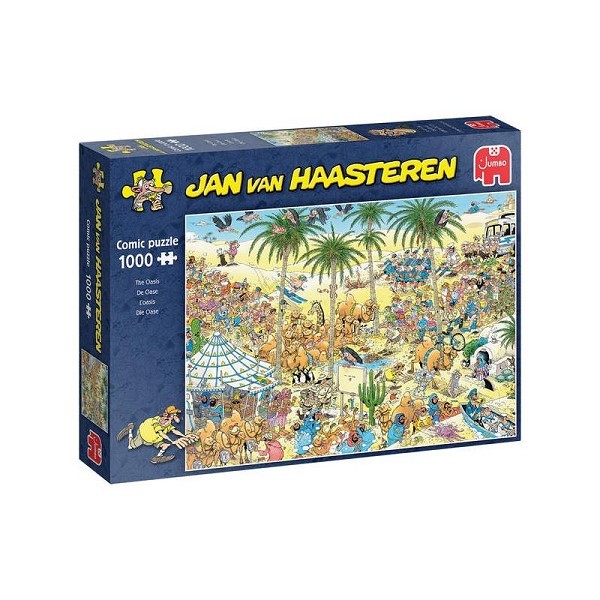 Jumbo Jan van Haasteren puzzel De Oase 1000 stukjes vanaf 12 jaar