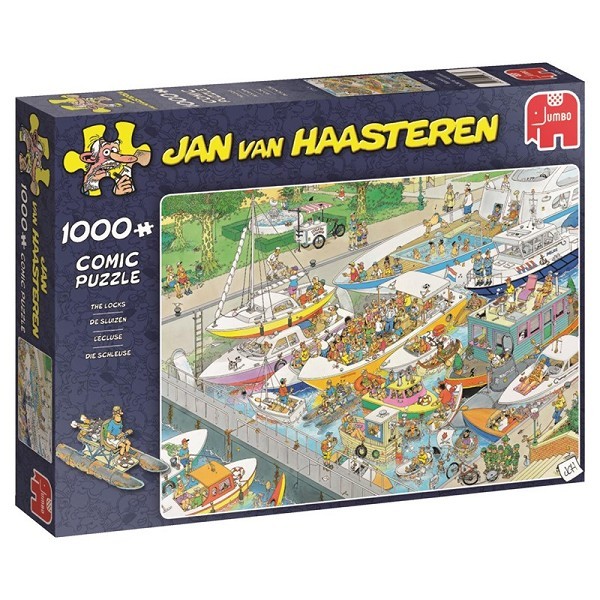 Jumbo Jan van Haasteren puzzel De sluizen 1000pcs