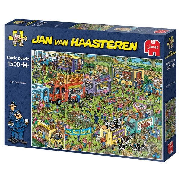 Jumbo Jan van Haasteren puzzel Food truck festival 1500 stukjes