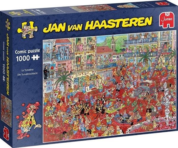 Jumbo Jan van Haasteren puzzel La Tomatina 1000 stukjes