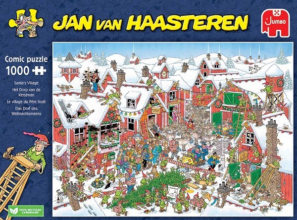 Jumbo Jan van Haasteren puzzel Santa's village 1000pcs