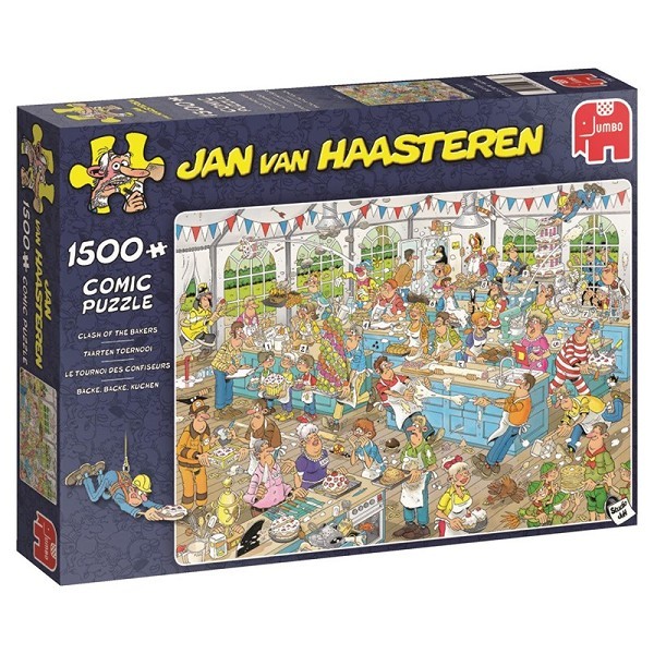 Jumbo Jan van Haasteren puzzel Taarten toernooi 1500pcs