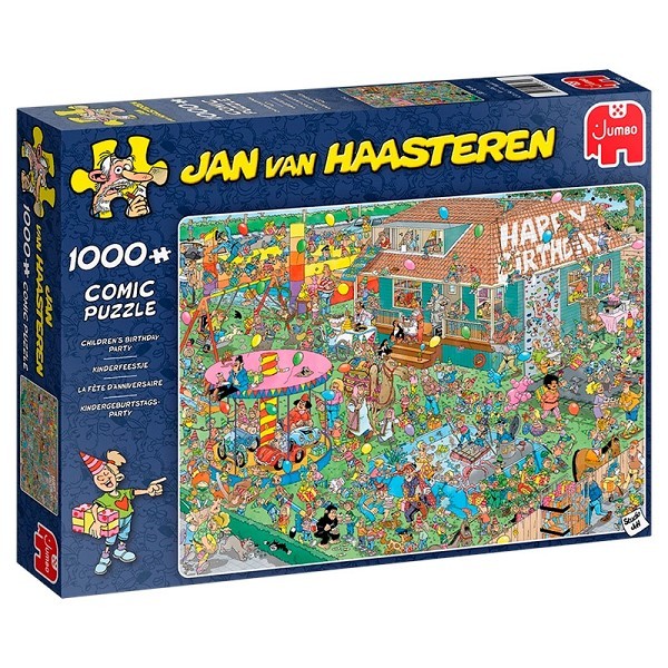 Jumbo Jan van Haasteren puzzel Verjaardagsfeestje voor kinderen 1000st