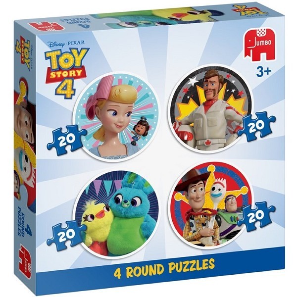 Jumbo puzzel Disney Toy Story 4 4in1