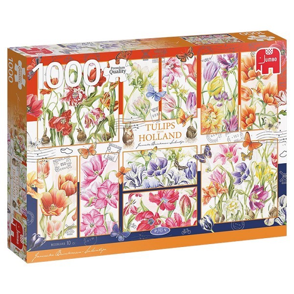 Jumbo Puzzel Hollandse Tulpen 1000pcs