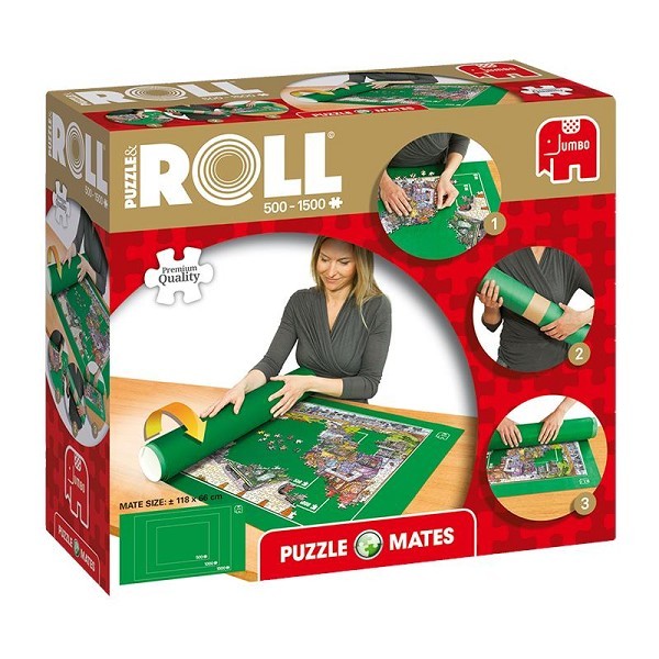 Jumbo puzzelmat Puzzle & Roll puzzelrol voor puzzels van 500 tot 1500