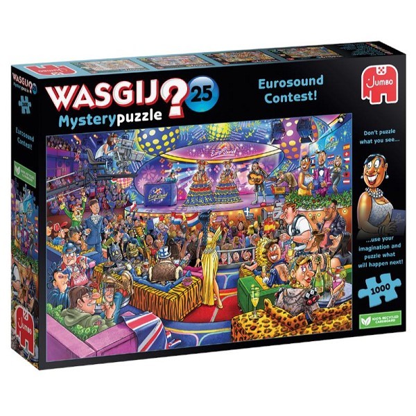 Jumbo Wasgij puzzel Mystery 25 1000pcs Eurosound Contest