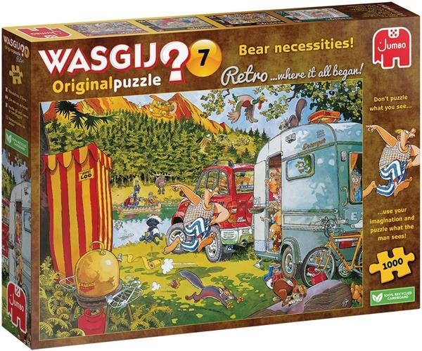 Jumbo Wasgij puzzel Retro Original 7 1000 stukjes- Bereleuk hier!- Bear Necessities